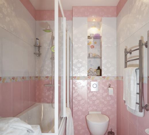 Desain Minimalis kamar mandi kaca dengan shower terbaru